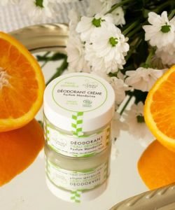 Déodorant crème Peau sensible Mandarine BIO, 50 g